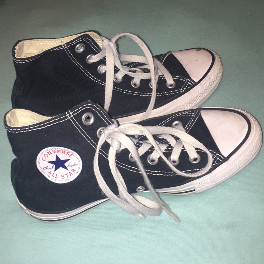 Black High Top Converse